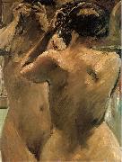 Lovis Corinth Madchen vor dem Spiegel oil painting